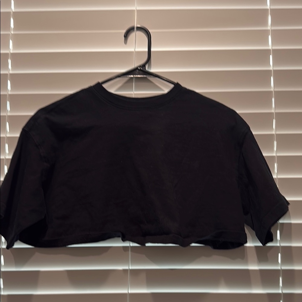 Black Women's Crop Top